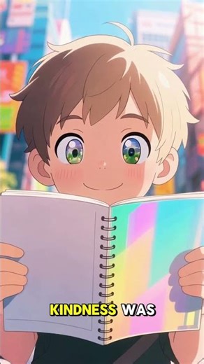 Magic Notebook 📒 #cartoon #ai #kidsshorts #aivideo #kids #kidsstory