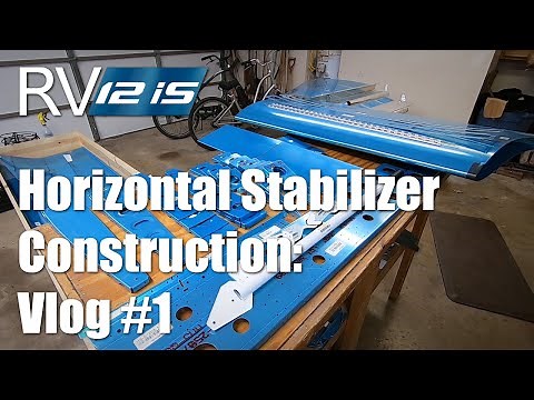 Vans Aircraft RV-12iS - Stabilator Construction - Part 1