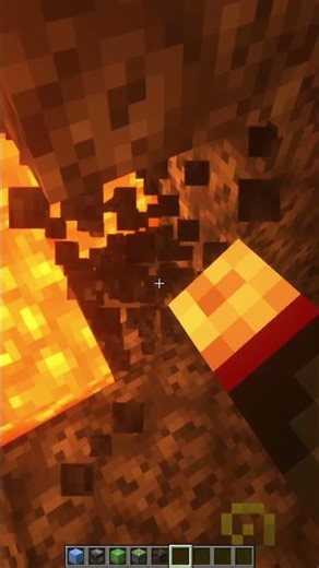 bridge maker in nether #shorts #minecraft #minecraftbuilds