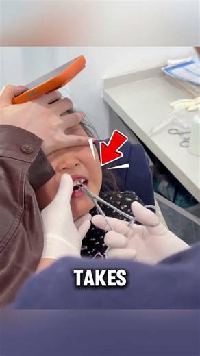 The Easiest Way to Pull a Kid’s Tooth 🏥 #shorts #teeth