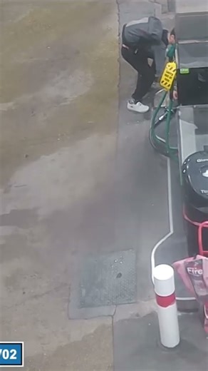 Man attempts to set fire to petrol pump prevented by police