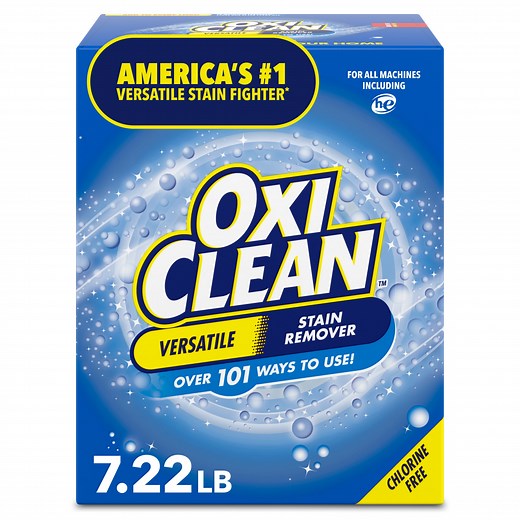 OxiClean Versatile Stain Remover Powder, for Around the Home and Laundry, 7.22 lb