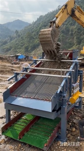 🌊💎 High-Pressure Water Wash Plant Gravel & Gold Sluicing Process