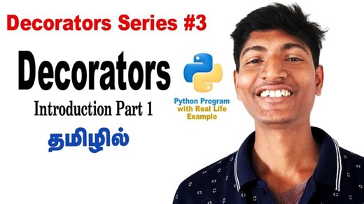 Python Decorators Explained in Tamil | Beginners Don’t Skip This! 🔥 | Mr JR