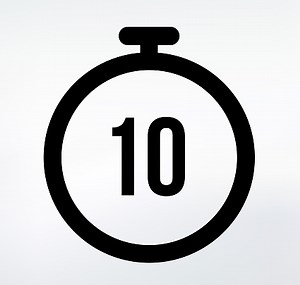 10 seconds Countdown Timer icon set. time interval icons. Stopwatch...