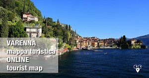 Varenna tourist map