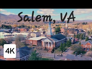 Aerial Drone Views of Salem, VA | 4K