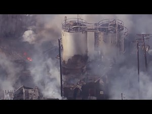 Officials provide update after fire at chemical plant in La Salle, Illinois