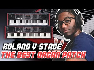 Roland V-Stage B3 Hammond Gospel Organ Demo | Roland V-Stage Gospel Bundle Pack