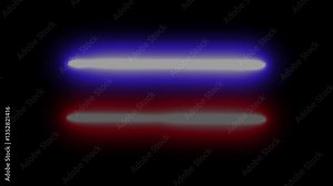 Flashing strobe lights from an emergency vehicle traffic transportation Red flashing warning light siren Flashing strobe lights from an emergency vehicle defocused to create a smooth bokeh lighting