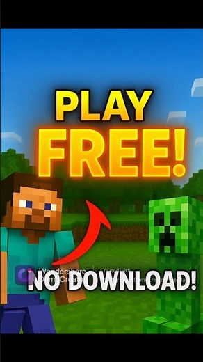 🎮 Play MINECRAFT FREE Online (No Download Needed!) 😱