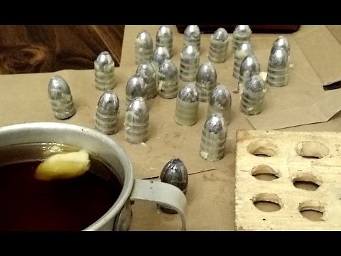 Lubing Minie balls - 1861 Springfield Rifle -1st Minn Sharpshoooters