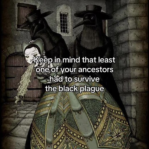 Would YOU have survived? 🕯️ #history #blackplague #darkhistory #medieval #didyouknow
