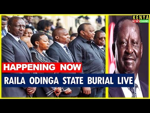 LIVE - Raila Odinga State Burial led by President Ruto at Bondo