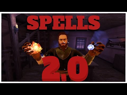 How to use the NEW enhanced spells 2.0 in Blade and Sorcery | Mod Showcase