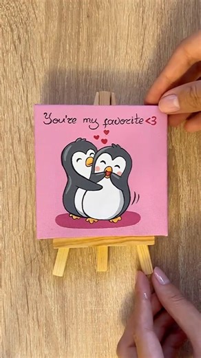 acrylic painting 🎨 on mini Canvas cute painting 🖌️like# and #subscribe 😍