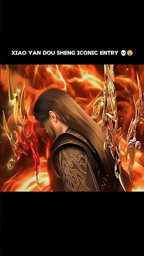 [BTTH] xiao yan dou Sheng iconic level entry 🔥😵💀 #viral #donghua #btthpreviw #btth #trenfingshortvid