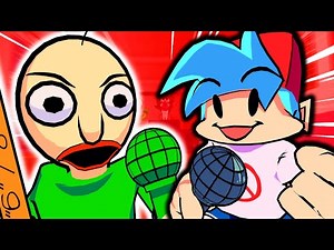 Baldi's Basics V.S Boyfriend in Friday Night Funkin' VR - (VRChat: FNF Mods)