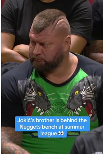 A quick reminder: Never mess with Nikola Jokic. 🚫#jokic #jokicbrothers #nba #basketball #usa