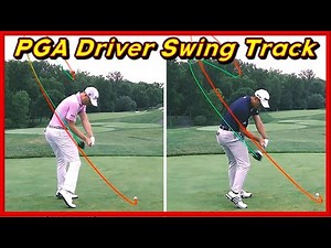 PGA Top Rankers' Vairous Driver Swing Tracers