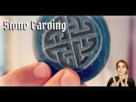 Celtic Rock Carving - Vagabond Crafts