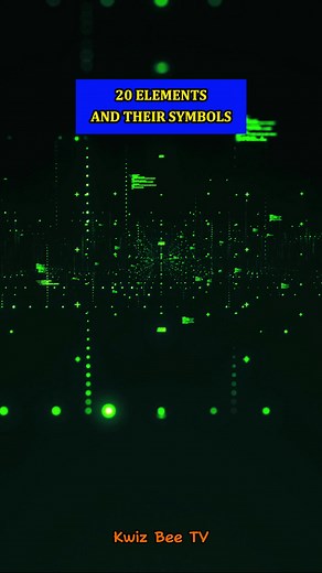 Elements Quiz #kwizbeetv #quiztime #quizchallenge #quiz #chemistrytest #elements