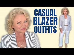 7 Casual Blazer Outfits That Always Work!