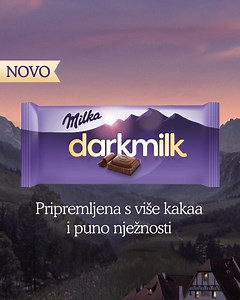 638 reactions · 25 shares | Probaj nove Milka Dark Milk čokolade, pripremljene s više kakaa i puno nježnosti! | Milka | Facebook