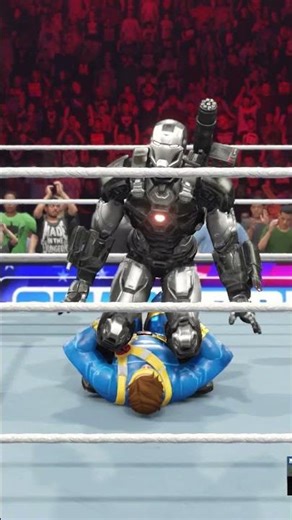 Cyclops Sends War Machine Flying!