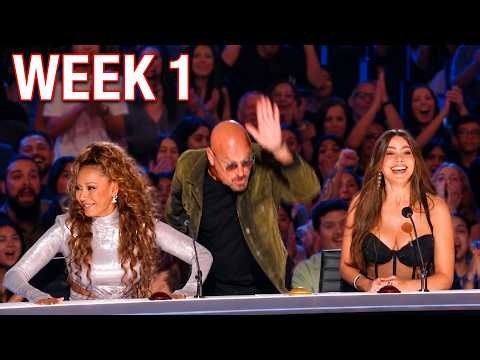 GOLDEN BUZZER Party?! AGT 2026 Kicks Off With INSANE Talents!