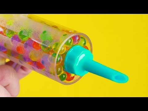 ORBEEZ AND SLIME TRICKS AND EXPERIMENTS