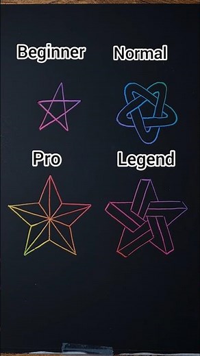 4 star drawing levels ⭐️ Which one is yur level?