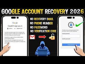 How To Recover Gmail Account 2026 || Google Account Recovery without Phone Number And Recovery Email