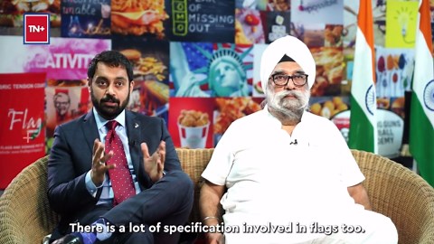 The Making of The Indian National Flag | Republic Day Special| The Flag Company | TN Plus