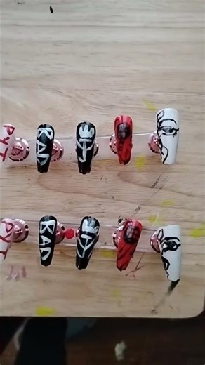 Michael Jackson nail set #michaeljackson #michaelmovie #nailset #fyp