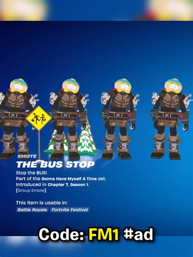 Fortnite Emotes Inspired by South Park