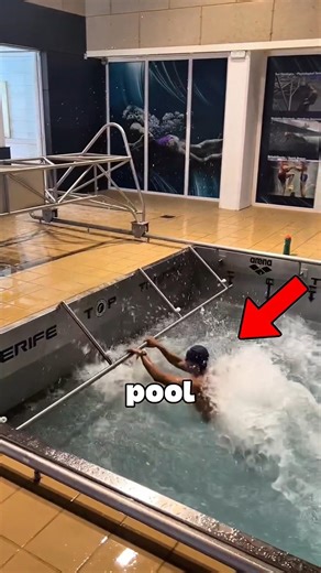 This “Endless Pool” Looks Terrifying… But It’s Genius 🏊‍♂️