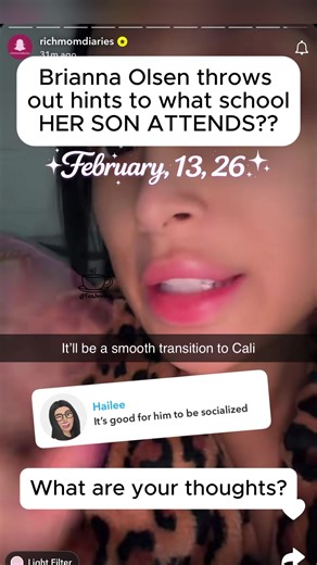 Brianna olsen had to give the internet a idea on what school her son attends??🥺🤦🏽‍♀️ #briannaolsen #briolsen #bri #santosprc #2k
