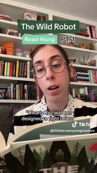 Our reread of The Wild Robot by Peter Brown has begun and I have so many thoughts. This week we read chapters 1-20. Read along with us! 🤖❤️🌲 #booktok #middlegradebooks #thewildrobot #lbyr #readalong