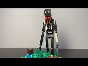 How to Build the Mysterious Night Dweller - Lego Minecraft Tutorial