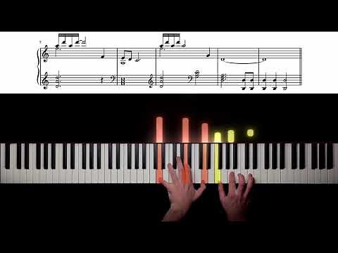Ennio Morricone - "The Good, the Bad and the Ugly" Main Theme | Piano Tutorial + Sheet Music