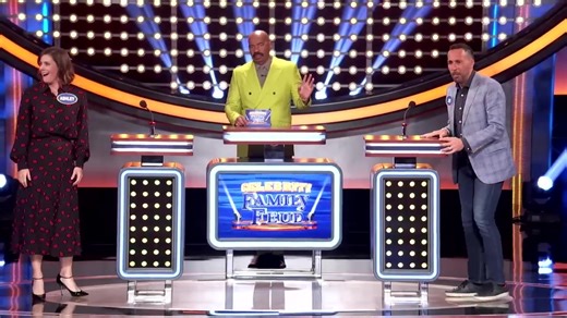 NEVER SEEN BEFORE Celebrity Family Feud BLOOPERS! | Punchline