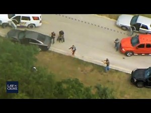 Florida Man Arrested After Police Chase with Helicopter Footage
