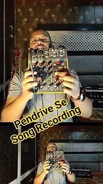 Pen drive Me Recording Kaise Kare HAYDEN HY A4 mixer Simple Trick in 30 Seconds! 🔥 #shorts