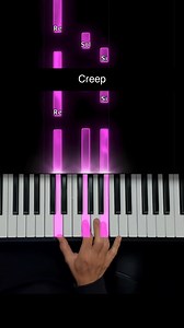Creep de Radiohead au piano #piano #pianotutorial #pianocover #pianomusic #pianolesson #aupianofr #pianoteacher #creep #radiohead #rock https://aupiano.fr | Au Piano.fr