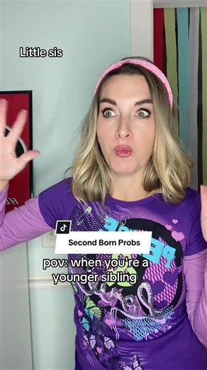 Younger sibling starter pack: hand me downs and survival skills #secondborn #firstborn #brotherandsister #soccermom #momcomedy