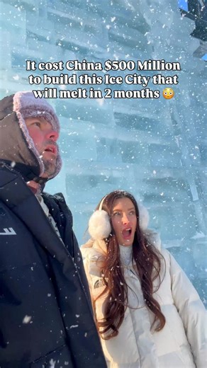 It’s called the Harbin Ice & Snow Festival in China 🇨🇳 where thousands of massive ice castles, sculptures, and glowing night displays built entirely from ice 🧊🏰 Harbin genuinely looks like a frozen city from another planet 🤯 Here’s everything you need to know before visiting 👇🏼 🗓 Festival dates The Harbin Ice & Snow Festival typically runs for about two months each year ❄️ The park usually opens between late December ✨ Ice sculptures and light displays run through late February ❄️ Temper