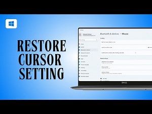 How To Restore Your Mouse Cursor Back into Default setting
