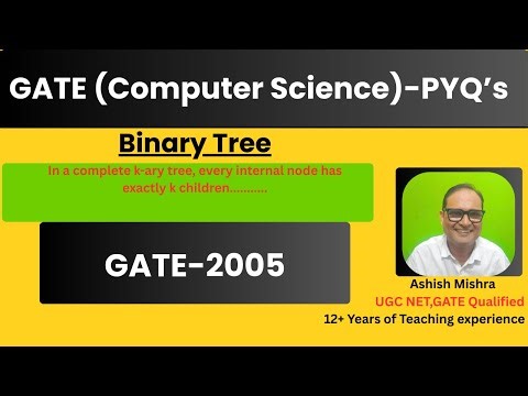 Binary Tree| GATE2005 Question