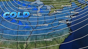Weekly weather planner: Cold kicks in with a chance to see snowflakes -- but warmth will return
